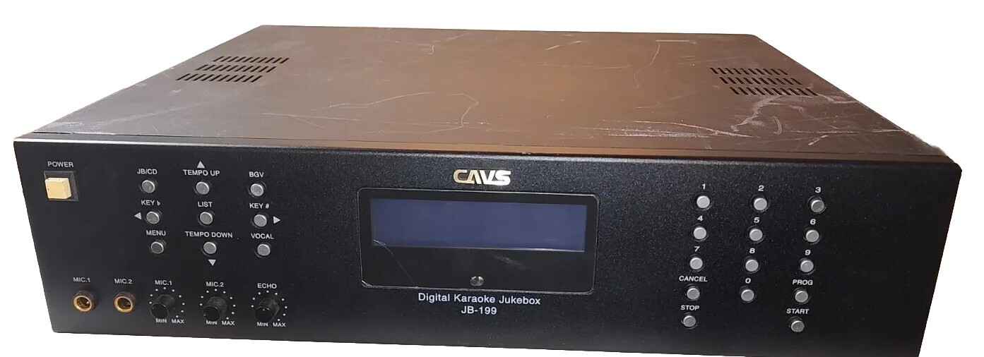 CAVS JB199 RX Karaoke Player Digital Jukebox With Remote eBay