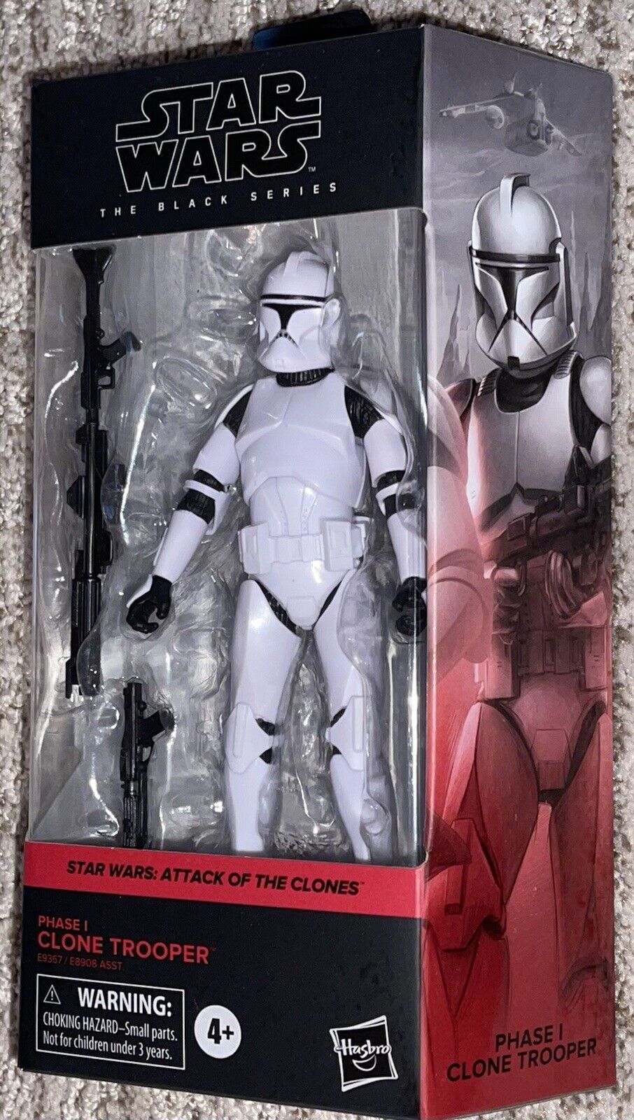 Hasbro Star Wars The Black Series Clone Trooper Figure 6/" for sale online