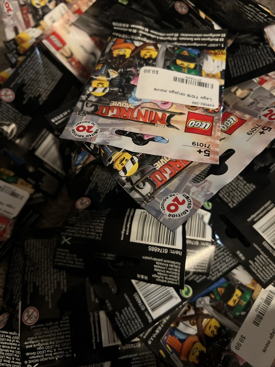 New Sealed LEGO Ninjago Movie Minifigures Series 20 Blind Bag