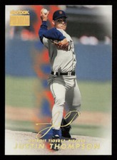 Justin Thompson 1999 SkyBox Premium #93 Detroit Tigers Baseball Card