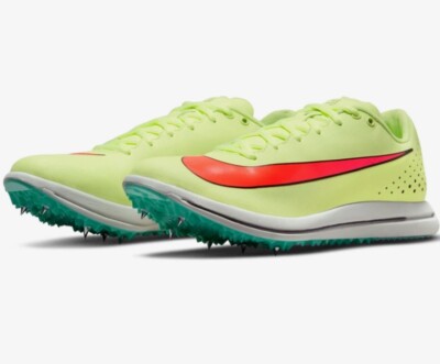 Nike Triple Jump Elite 2 Jumping Spikes Volt Men s Size 9 AO0808-101 NO SPIKES