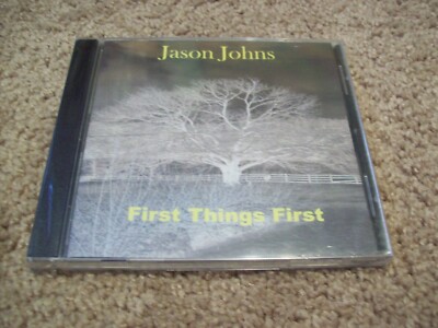 Jason Johns - First Things First CD *RARE* 2010 Indie *SEALED*