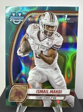 2024 Bowman University Chrome - Teal Lava Refractor #189 Ismail Mahdi (RC)