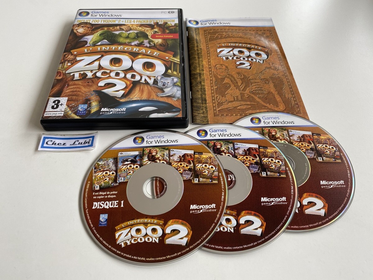 ZOO TYCOON 2: Ultimate Collection (Jeu complet + 4 extensions) pour PC, DVD-ROM EUR 22,68