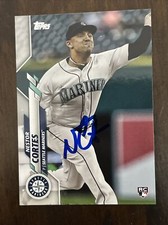 NESTOR CORTES Signed 2020 Topps Update Baseball Card U-196 Yankees Mariners AUTO