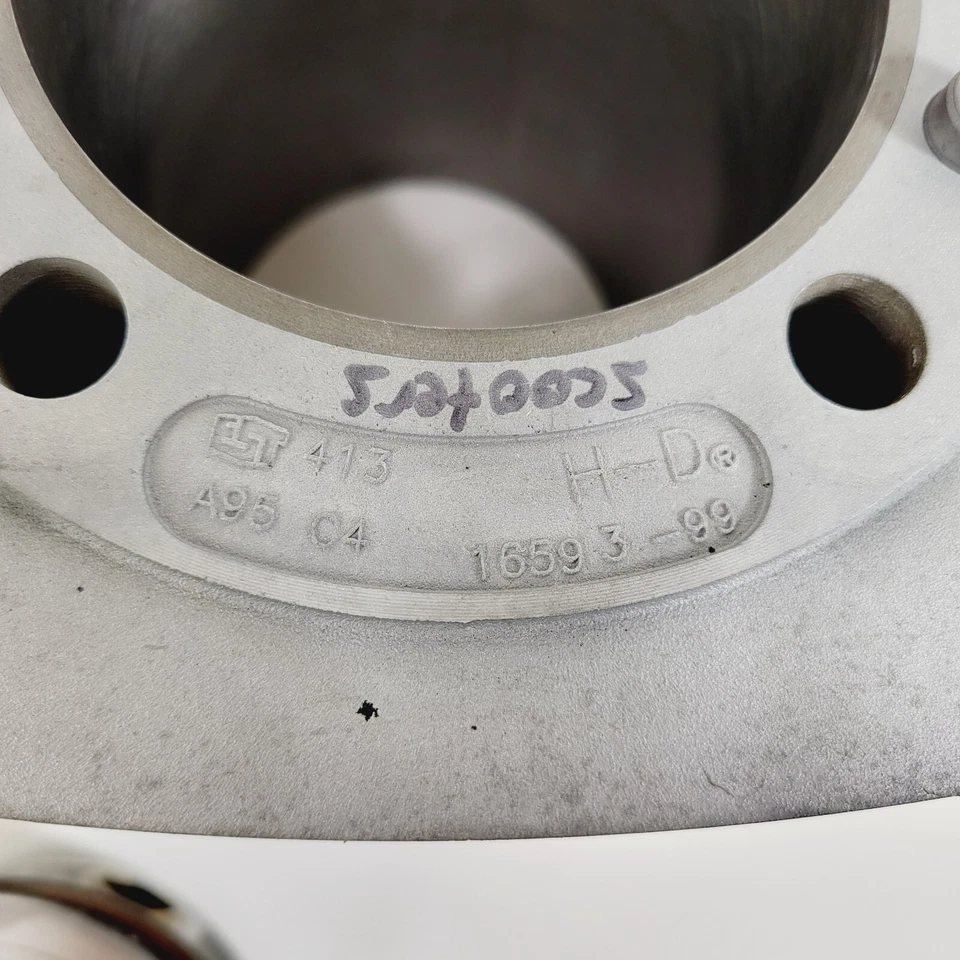 00-13 Harley Touring Softail Dyna 88 96ci Motor Cilindro Jarra Par Plateado +.0015 Foto 4 de 4