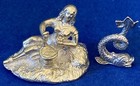 Dollhouse Miniature Silver & Other Figures