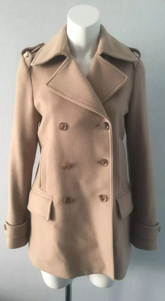 Gucci single cheap breasted wool coat