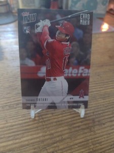 2018 Topps Now April Card of The Month #M-APR SHOHEI OHTANI RC 