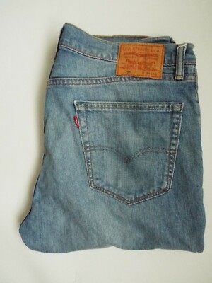 Levis 751 Stretch Classic Straight Jeans Herren W38 L32 hellblau LEVDB283