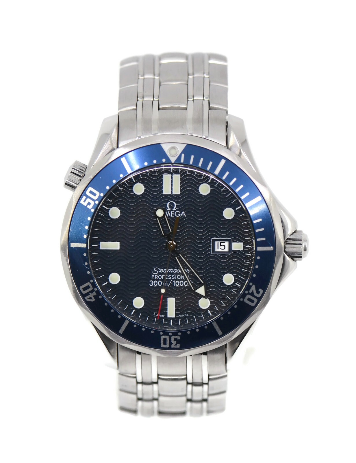 Omega Seamaster 300M Stainless Steel Watch 2541.80 Dive Timepiece
