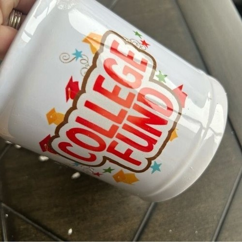 Rare vintage Tumbleweed word jar, trinkets, College Fund with lid, USA - Bild 10 von 11