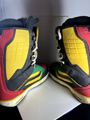Vintage Vans Hi Standard Multi Color Snowboard Boots Men\'s Size 7 US 6 UK Rare Vans Men main image 4