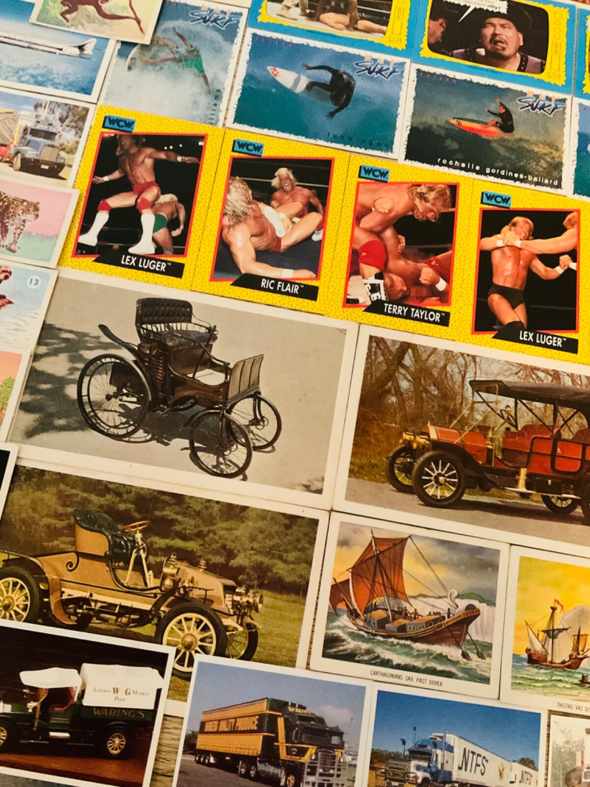 BULK TRADING CARDS x 407, TEXTA,WEETBIX,SCANLENS,SANITARIUM,NABISCO