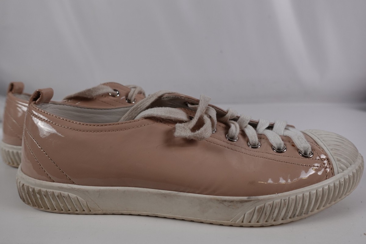 プラダ ストラップシューズ 37.5 Prada Women's Lacquered