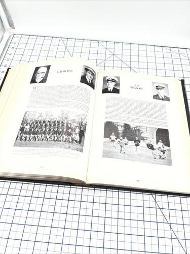 1933 NAVY MIDSHIPMEN FOOTBALL TEAM SLADE CUTTER AUTOGRAPH & 1934 USNA YEARBOOK - Picture 24 of 24