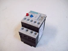 SIEMENS 3RU1116-1AB0 OVERLOAD RELAY 1.1-1.6A - USED - FREE SHIPPING