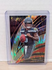 2025 Panini Select Club Level Black & Red Prizm Shock Rookie Jalen Milroe