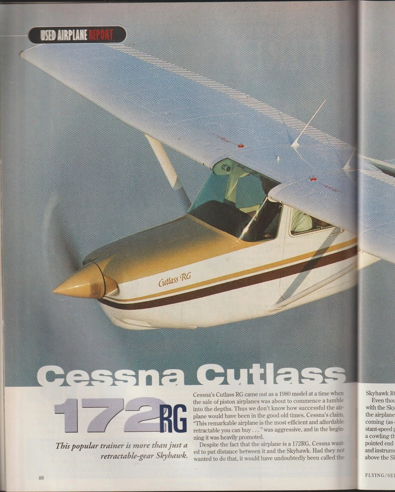 Flying Aviation Magazine Airsick Pilots, Takeoff Strategy, Cessna Sept. 1998 - Image 3 of 4