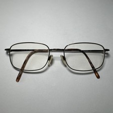 Flexon 610 MarchOn 145 Brown Coffee Metal Thin Eye Glasses Autoflex 53 18 145
