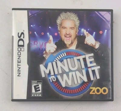 Minute To Win It Nintendo DS Case + Inserts Only No Game/Manual Authentic