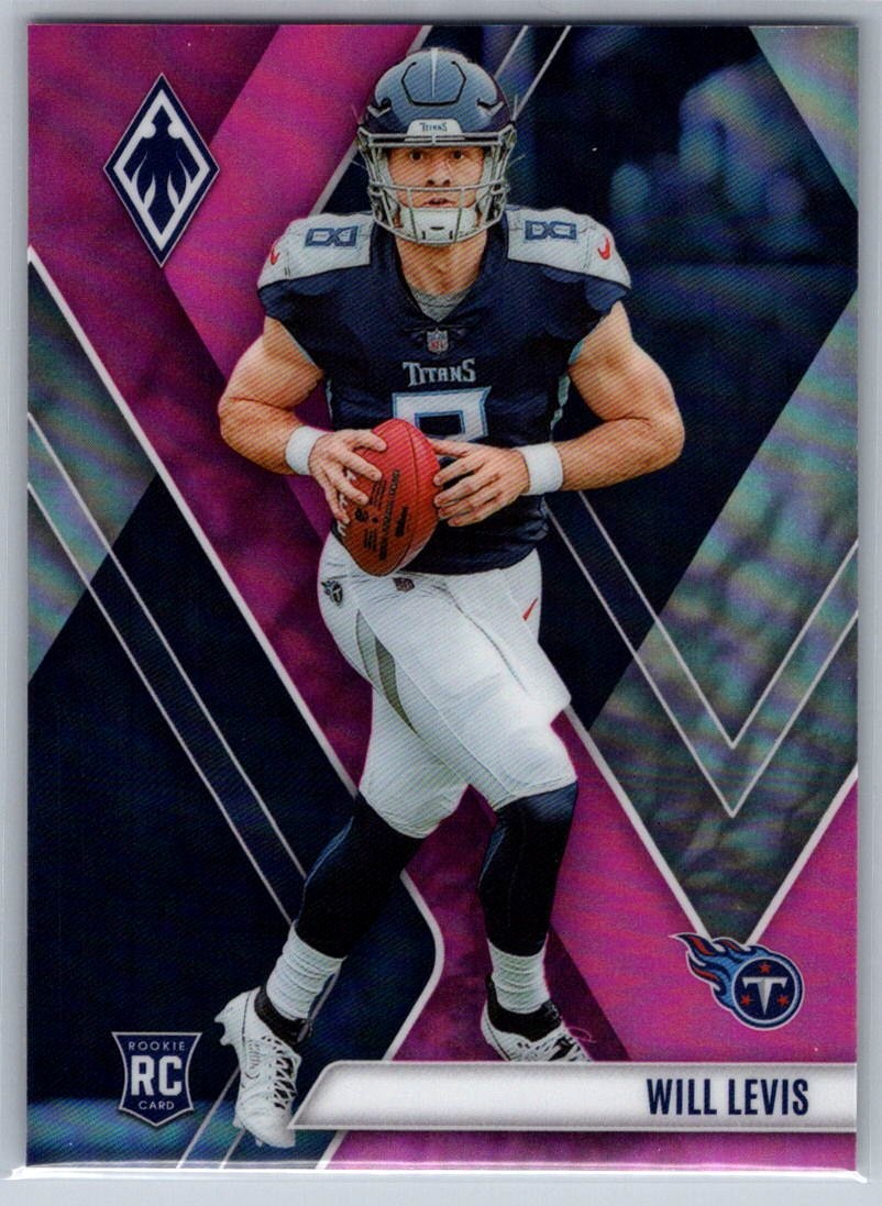 2023 Panini Phoenix Will Levis Pink /199 RC #118