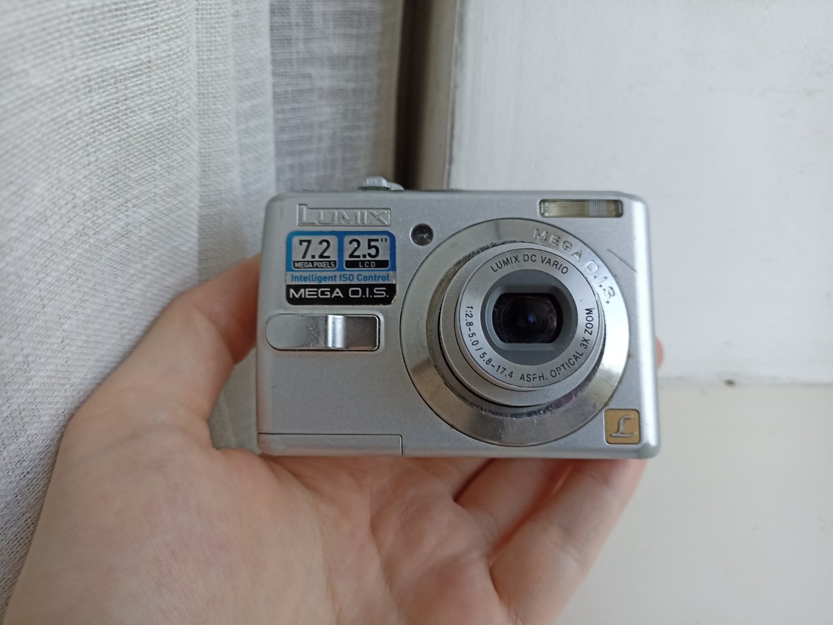 🔥Panasonic Lumix DMC-LS75 Silver 7.2MP digital compact camera
