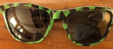 Bacardi Sonnenbrille UV 400 Schwarz Gr&uuml;n Palmen Herren Damen