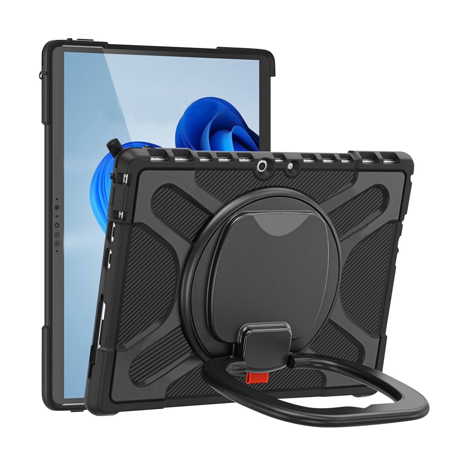 Coque hybride Surface Pro 8 en polycarbonate premium avec poignée intégrée