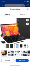 Android 13 Tablet , 4GB 64GB Storage Tablet with Keyboard, Google GMS Certified