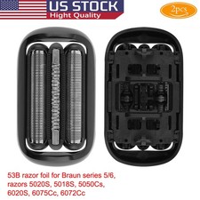 Replacement Shaver Foil Head Part Cutter For Braun Razor Blade 53B 5/6 Series