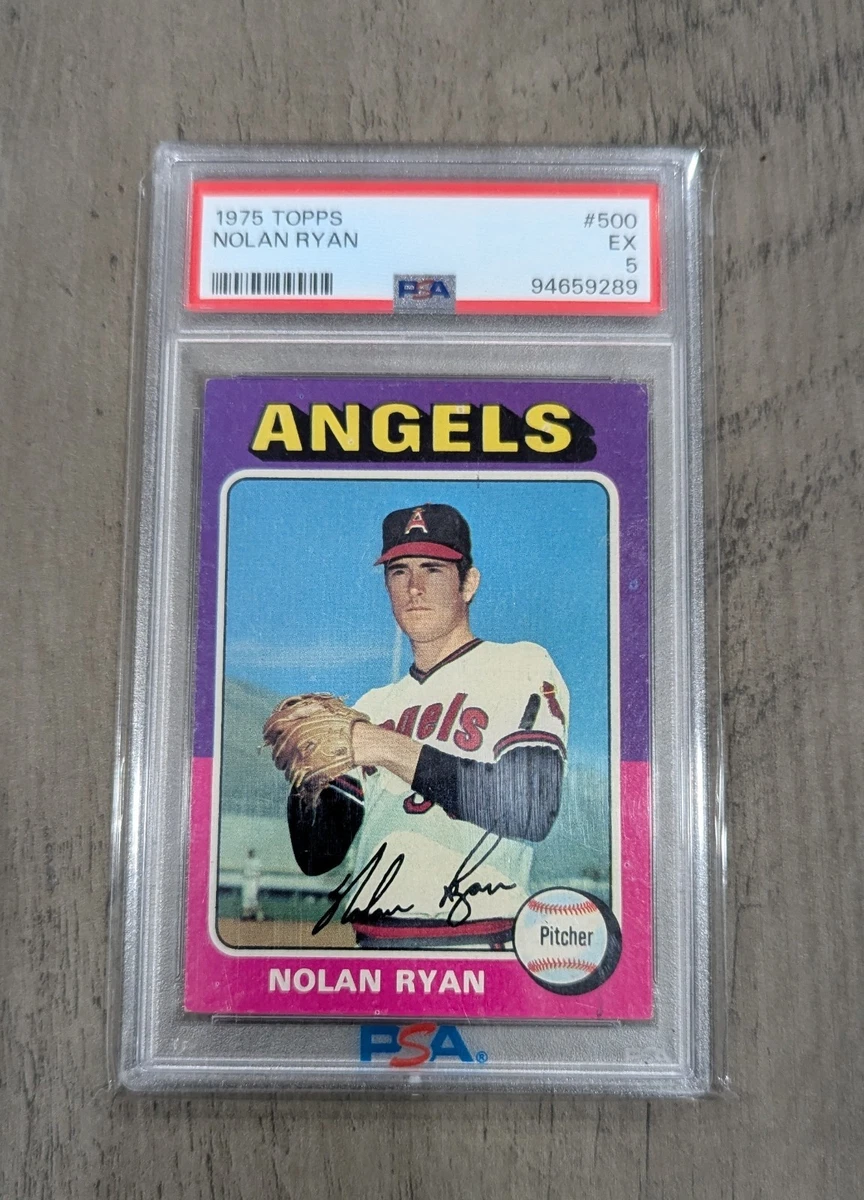 Topps Nolan Ryan Baseball 1975 Season Sports Trading Cards