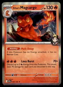 Ethan's Magcargo 036/182 Destined Rivals Holo Rare