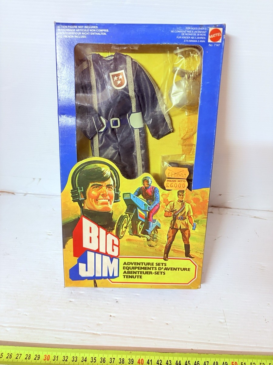 Big Jim Mattel Adventure Set 7147 All Terrain Vehicle Driver Dead