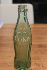 TWO 1965 Coke Bottles 6 1/2 Oz