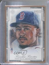 2019 Topps Transcendent Franchise Favorites Reproductions /100 Mookie Betts v9t