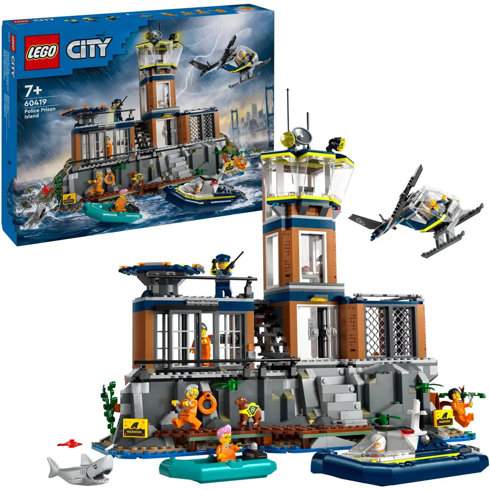 LEGO 60419 City Polizeistation auf der Gefängnisinsel Neu OVP Original - Bild 10