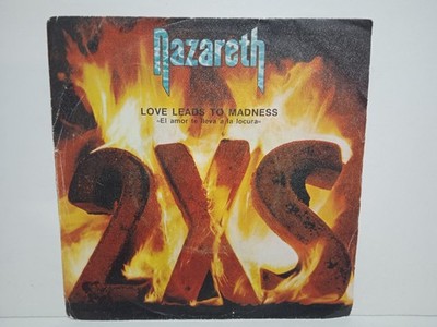 Nazareth - Love Leads To Madness / Take The Rap - Single - 1982 - Spain