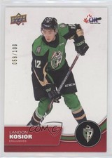 2021-22 Upper Deck CHL Exclusives 58/100 Landon Kosior #31 06x7
