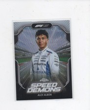 2025 Topps Chrome Formula 1 F1 Alex Albon Speed Demons SD-7