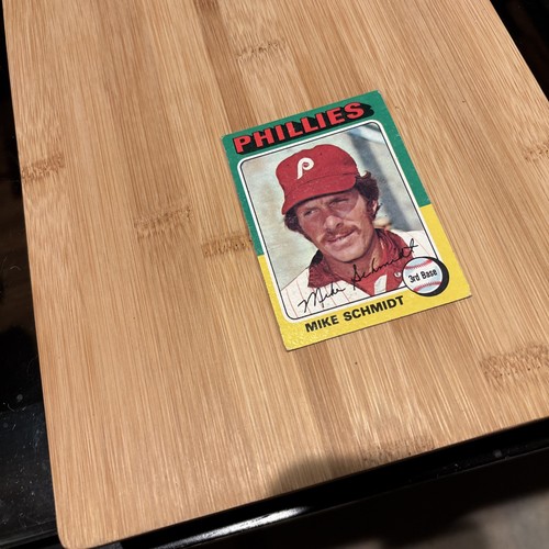 1975 Topps # 70 Mike Schmidt Vg/Ex - Picture 3 of 4