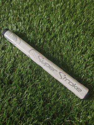 ORIGINAL SuperStroke Tour 1.0 Zenergy weiß silber Golf Putter GRIFFFREIES BAND