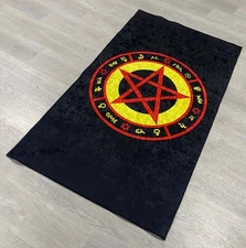 Love Witch, Witchy Rug, Cult Movie Rug, Mystic Beauty Carpet