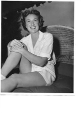 Donna Reed 8 x 10 glossy photograph stamped by Bert Six