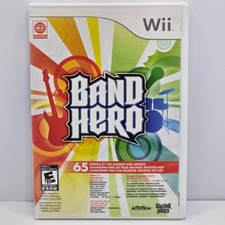 Activision Band Hero (Nintendo Wii) Wi-Fi Compatible E10+ NTSC Missing Manual