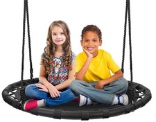Sorbus Saucer Tree Swing -Kids Outdoor Disc Round Swing - 40 Heavy Duty 220lbs