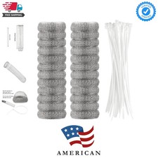24 Pieces Lint Traps Washing Machine Stainless Steel Lint Snare Traps Laundry...