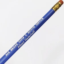 c1950s Wellsburg, Iowa Als Brake Shop Service Advertising Pencil Auto Repair G2