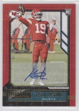 2020 Panini Playbook Rookies Gold Signatures 4/75 Kalija Lipscomb #169 Auto ni4