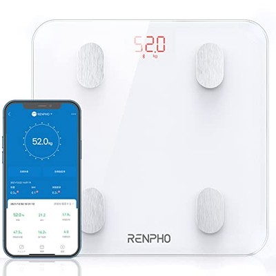 RENPHO Body Composition Scale Body Fat Analyzer High Precision Smartphone